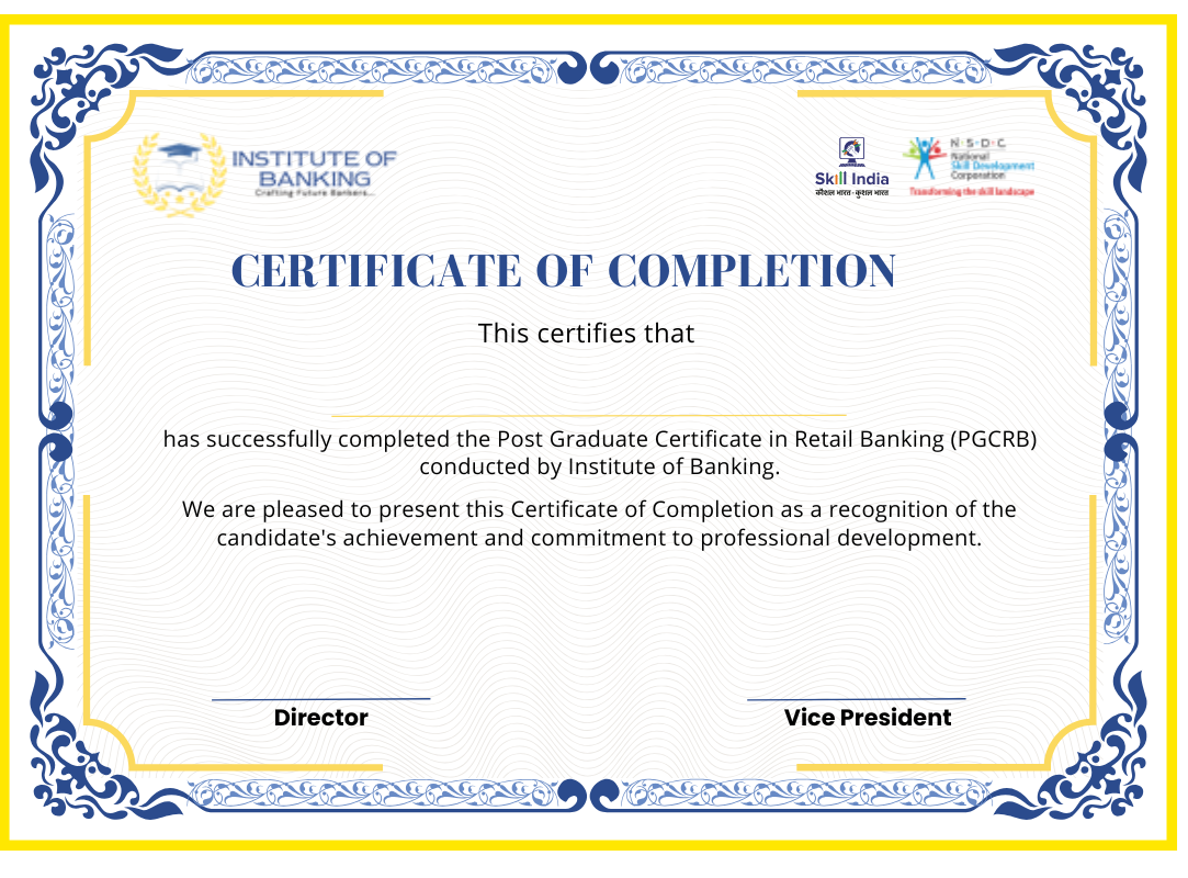 Program Completion Certificate